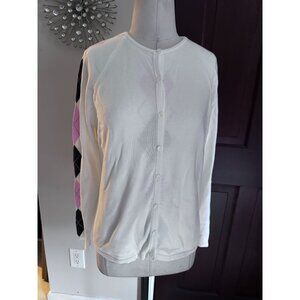 NWT Vintage EP Pro sweater set argyle diamond pattern Medium